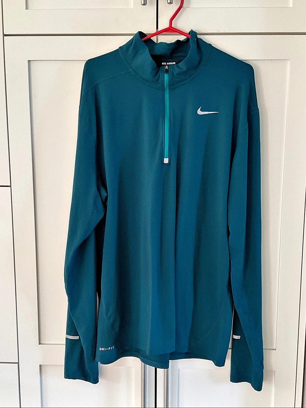 Nike Running Dri-FIT Half-Zip Pullover Men's Blue